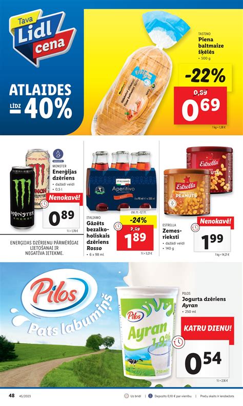 lidl lv akcijas